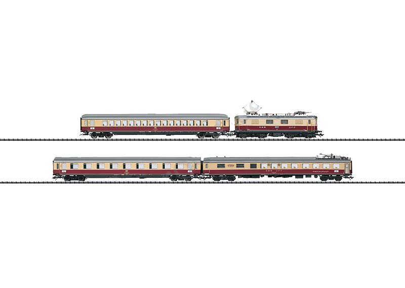 画像1: 鉄道模型 トリックス Trix 21238 Bavaria TEE Express Train 急行列車セット HOゲージ