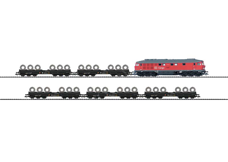 画像1: 鉄道模型 トリックス Trix 21347 Steel Train Set 貨物列車セット HOゲージ
