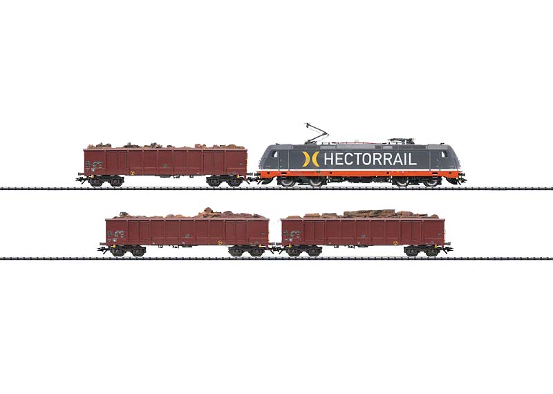 画像1: 鉄道模型 トリックス Trix 21348 Skywalker Train Set 貨物列車セット HOゲージ
