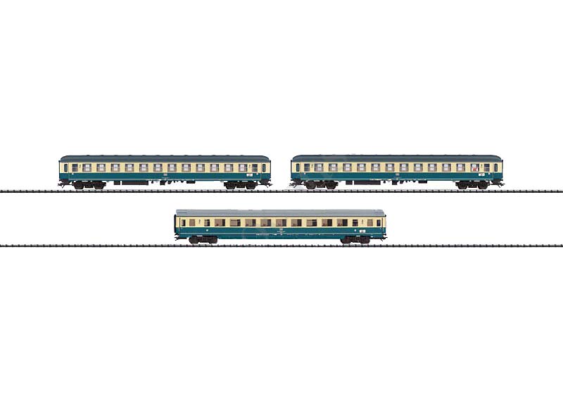 画像1: 鉄道模型 トリックス Trix 23481 IC Express Train Bm 235 Bm 235 Bpmz 291.2 DB 客車セット HOゲージ