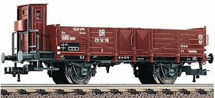 画像1: 鉄道模型 フライシュマン Fleischmann 5709 DR Gondola w/Brakemans Cab. 貨車 HOゲージ