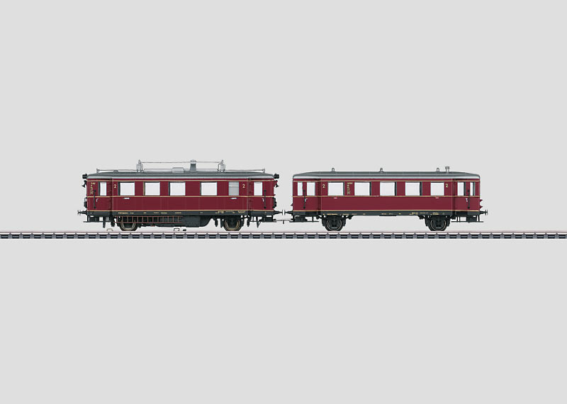 画像1: 鉄道模型 メルクリン Marklin 37705 ディーゼルカー 2両セット HOゲージ