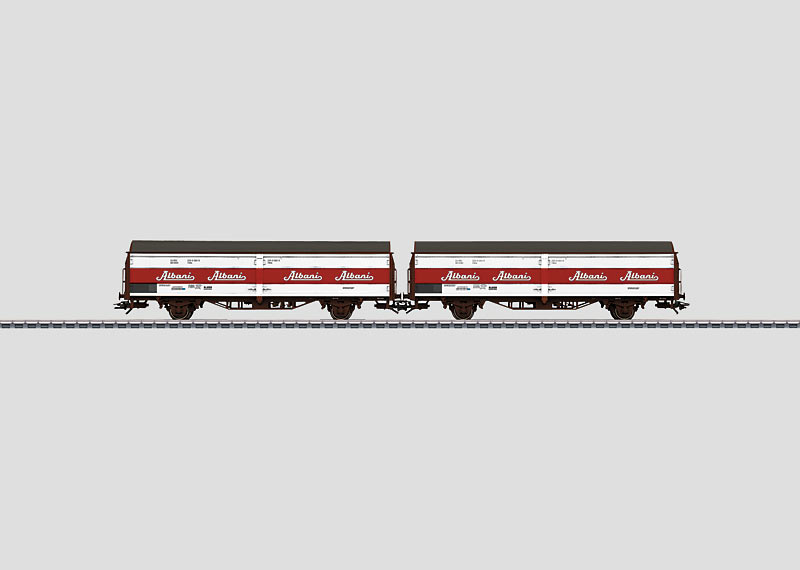 画像1: 鉄道模型 メルクリン Marklin 48370 Sliding Wall Boxcar Set 貨車 HOゲージ