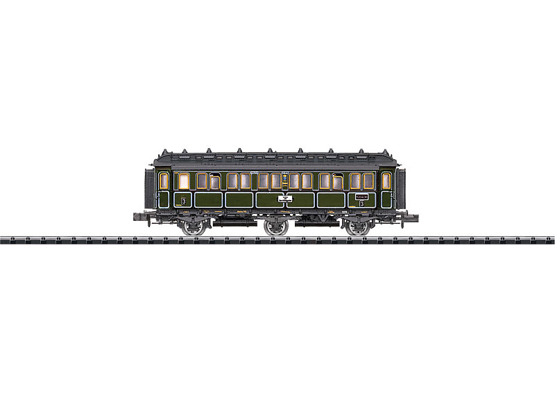 画像1: 鉄道模型 ミニトリックス MiniTrix 15772 Express Train Passenger Car C Bayern 客車 Nゲージ