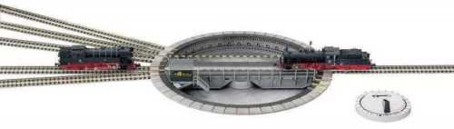 画像1: 鉄道模型 フライシュマン Fleischmann 9152 C Elektro-Drehscheibe Spur ターンテーブル  転車台 Nゲージ