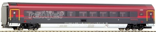 画像1: 鉄道模型 ロコ Roco 64722 - RAILJET-Car Economy+Bel.  客車 HOゲージ