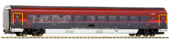 画像1: 鉄道模型 ロコ Roco 64715 - Wagon Railjet 1cl. light OBB 客車 HOゲージ