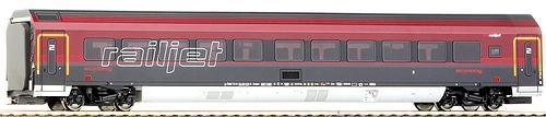 画像1: 鉄道模型 ロコ Roco 64723 - RAILJET-Car Economy+Bel. 2.Nr. 客車 HOゲージ