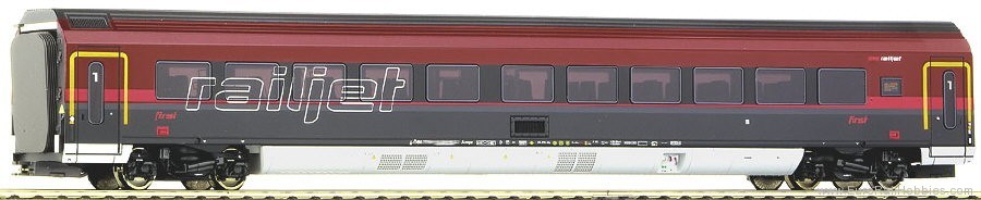画像1: 鉄道模型 ロコ Roco 64712 - Wagon Railjet 1 class OBB 客車 HOゲージ