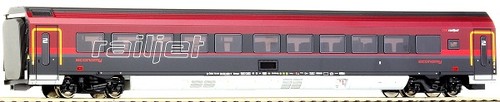画像1: 鉄道模型 ロコ Roco 64720 - RAILJET-Car Economy 2 客車 HOゲージ