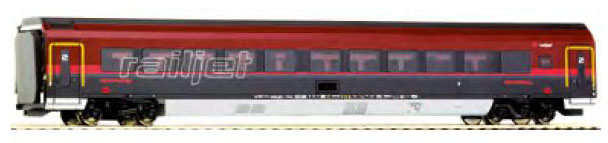 画像1: 鉄道模型 ロコ Roco 64714 - Wagon Railjet Economy OBB 客車 HOゲージ