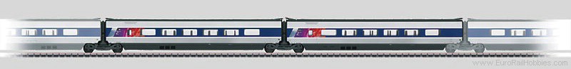 画像1: 鉄道模型 メルクリン Marklin 43430 増結セット2 for TGV POS HOゲージ