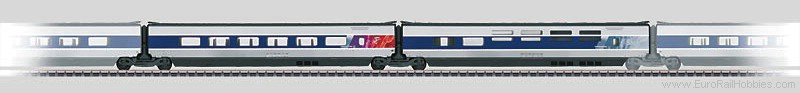 画像1: 鉄道模型 メルクリン Marklin 43440 増結セット3 for TGV POS HOゲージ