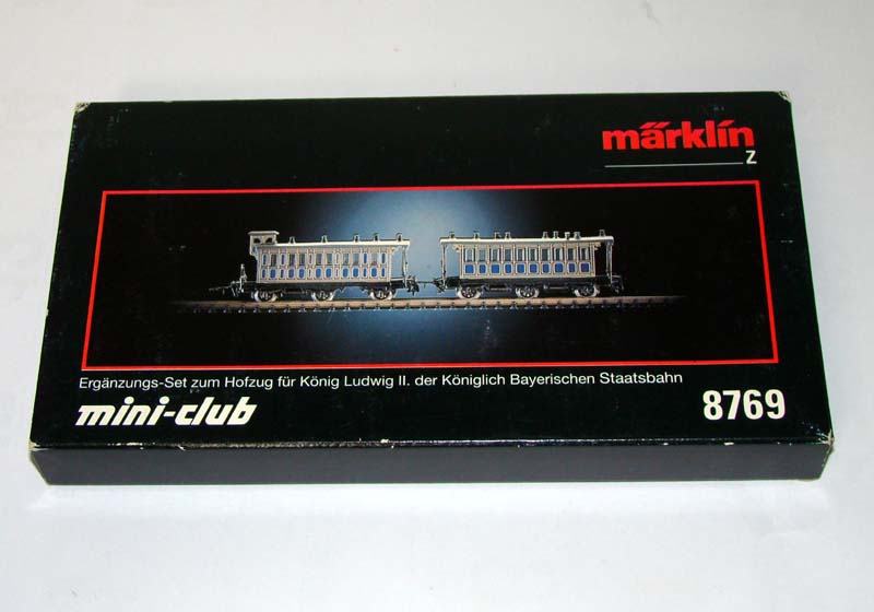 画像1: 鉄道模型 メルクリン Railex Marklin 8769 ミニクラブ mini-club 客車2両セット 限定品 Zゲージ