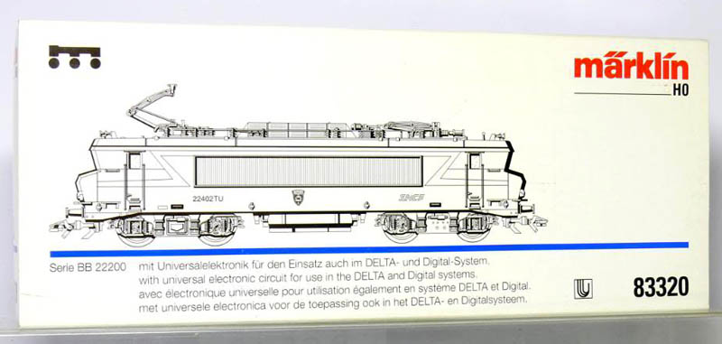 画像2: 鉄道模型 メルクリン Marklin 83320 フランス国鉄 SNCF 22200型 電気機関車 HOゲージ 限定品