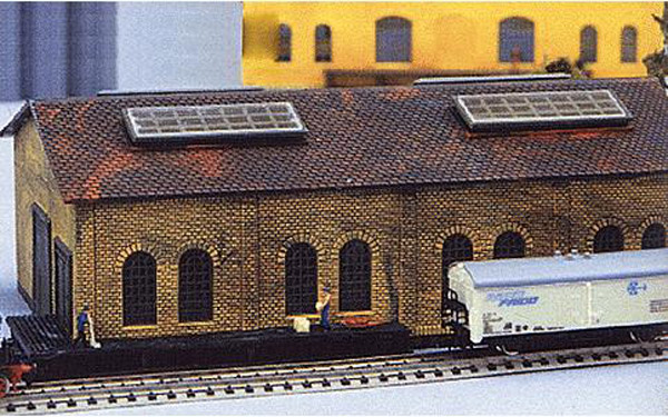 鉄道模型 ヘルヤン HELJAN 675 倉庫施設 組み立てキット Nゲージ