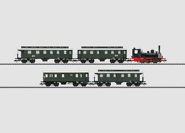 画像1: 鉄道模型 メルクリン 26555 ブランチライン旅客列車セット BR 89.70-75 DB HOゲージ