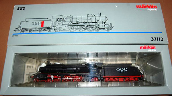 画像1: 鉄道模型 メルクリン Marklin 37112 HO-Lok BR 18.1オリンピア 蒸気機関車 HOゲージ
