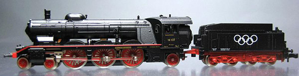 画像3: 鉄道模型 メルクリン Marklin 88183 mini-club ミニクラブ BR 18 オリンピア急行 蒸気機関車 Zゲージ