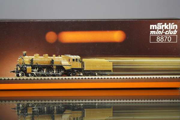 画像1: 鉄道模型 メルクリン Marklin 8870 mini-club ミニクラブ King Ludwig バイエルン王国鉄道 蒸気機関車 Zゲージ