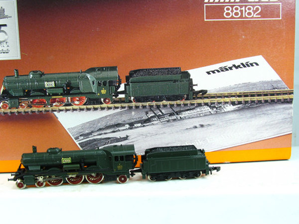 画像1: 鉄道模型 メルクリン Marklin 88182 ミニクラブ mini-club 蒸気機関車 Zゲージ