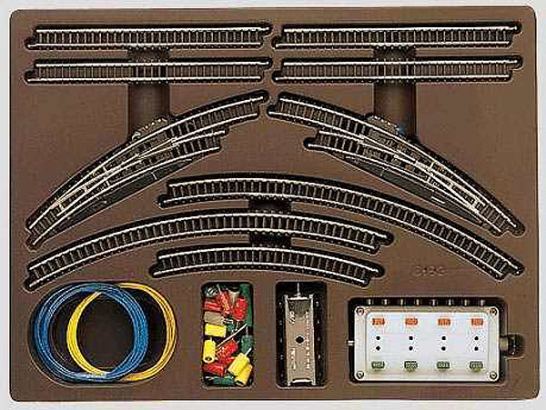 画像1: 鉄道模型 メルクリン Marklin 8192 拡張レールセット T1 線路 Zゲージ