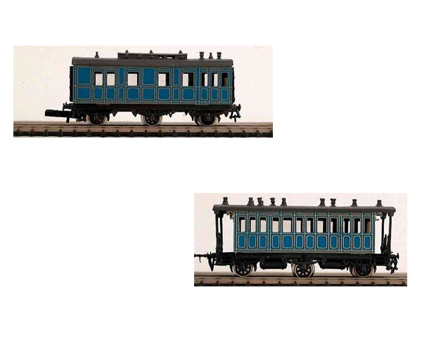 画像2: 鉄道模型 メルクリン Railex Marklin 8770 ミニクラブ mini-club 客車5両セット 限定品 Zゲージ