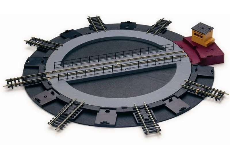 画像1: 鉄道模型 HORNBY ホーンビィ R070 電動ターンテーブル 転車台 HO/OOゲージ