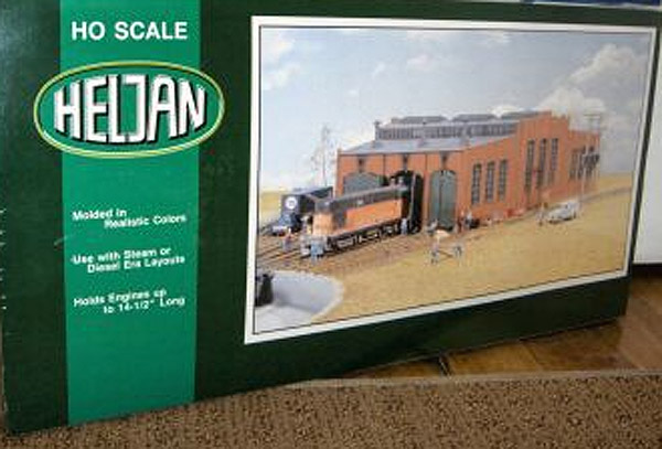 画像1: 鉄道模型 ヘルヤン HELJAN 802 ラウンドハウス 扇形庫 HOゲージ
