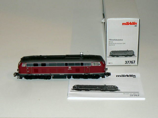 画像2: 鉄道模型 メルクリン Marklin 37767 BR 218 ディーゼル機関車 HOゲージ
