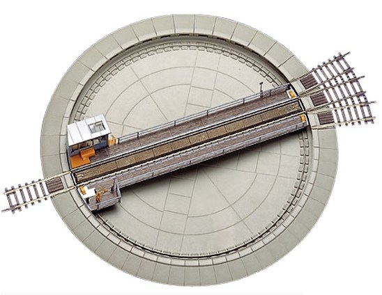 画像1: 鉄道模型 ロコ ROCO 42615 ターンテーブル 転車台 コントロールユニット付き HOゲージ