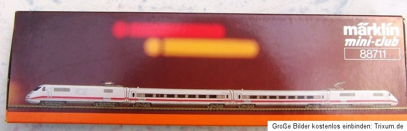 鉄道模型 メルクリン Marklin ミニクラブ mini-club 88711 US ICE  AMTRAK  アムトラック Zゲージ 中古