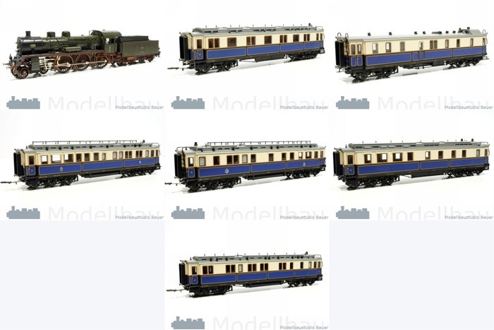 画像1: 鉄道模型 メルクリン Marklin 2681 Kaiser Wilhelm II お召列車セット HOゲージ
