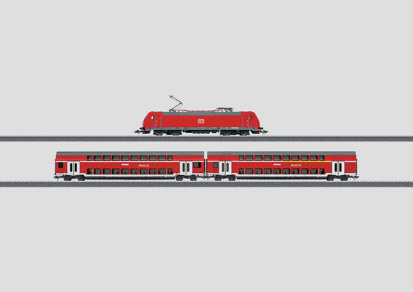 画像1: 鉄道模型 メルクリン Marklin 29478 デジタルスターターセット BR146.2 通勤列車 HOゲージ