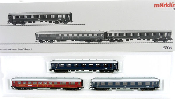画像1: 鉄道模型 メルクリン Marklin 43290 ドイツ DB客車3両セット HOゲージ 限定品
