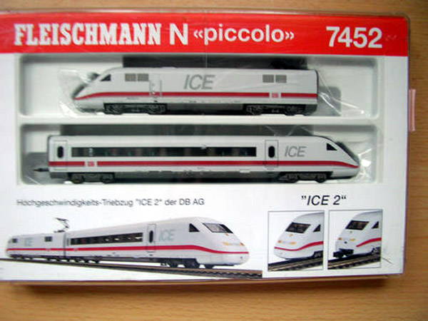 画像1: 鉄道模型 フライシュマン Fleischmann 7452 ICE 2 DB AG Nゲージ