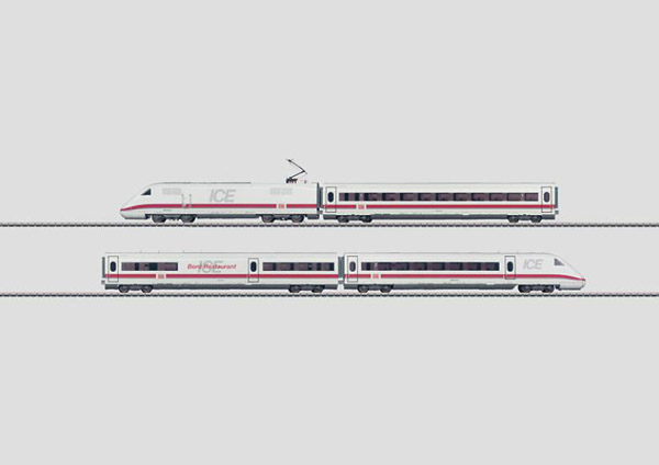 画像1: 鉄道模型 メルクリン Marklin 36711 高速列車 ICE2 4両セット HOゲージ