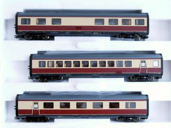 画像1: 鉄道模型 メルクリン Marklin 43116 TEE 増結用中間客車 3両セット HOゲージ