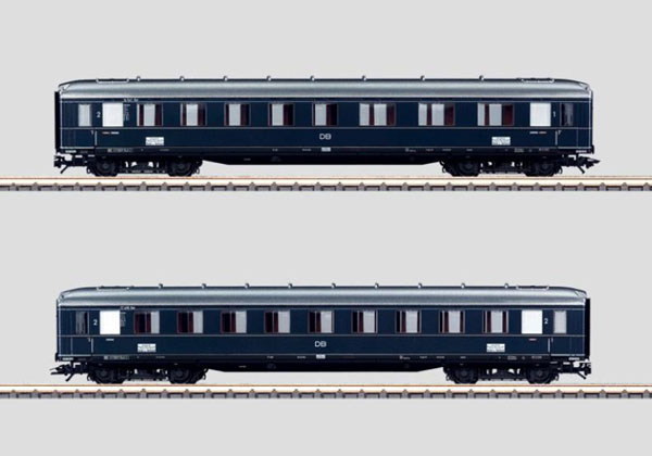 画像1: 鉄道模型 メルクリン Marklin 43238 ラインゴールド 客車2両セット HOゲージ