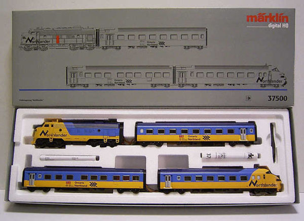 画像1: 鉄道模型 メルクリン Marklin 37500 NORTHLANDER ディーゼル列車セット HOゲージ 限定品