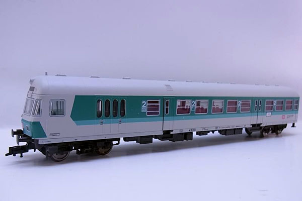 画像2: 鉄道模型 フライシュマン Fleischmann 5143 DB Silverfish 2nd Class. 客車 HOゲージ