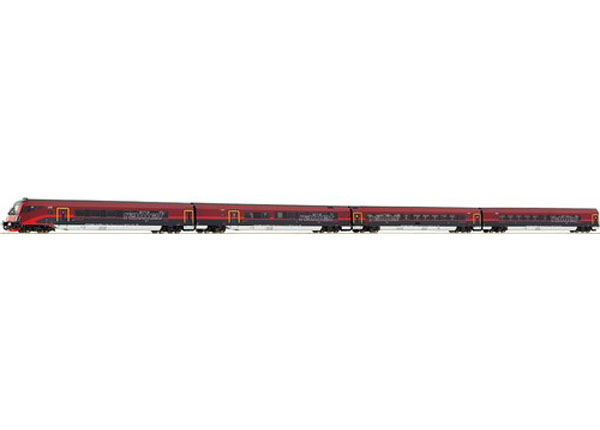 画像1: 鉄道模型 ロコ Roco 64022 -  RAILJET レイルジェット 客車4両セット HOゲージ