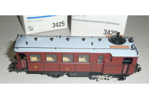 画像3: 鉄道模型 メルクリン Marklin 3425 "Kittel" (デルタ仕様) 蒸気動車 HOゲージ