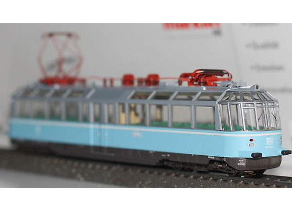 画像2: 鉄道模型 メルクリン Marklin 37580 DB 491 ガラス電車 水色 HOゲージ