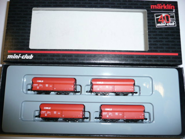 画像1: 鉄道模型 メルクリン Marklin 86309 ホッパー貨車 4両セット Zゲージ