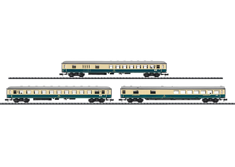 画像1: 鉄道模型 ミニトリックス MINITRIX 15880 急行列車 客車3両セット Nゲージ