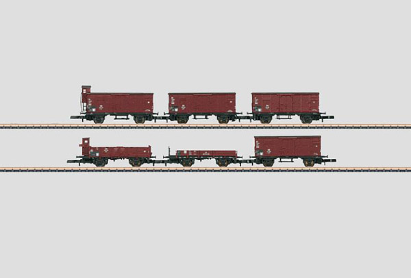 画像1: 鉄道模型 メルクリン Marklin 86601 貨車6両セット Zゲージ