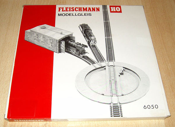 画像1: 鉄道模型 フライシュマン Fleischmann 6050 手動ターンテーブル 転車台 HOゲージ