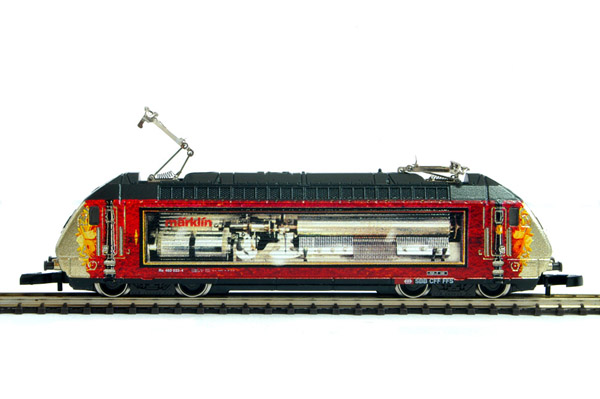 画像2: 鉄道模型 メルクリン Marklin 88458 ミニクラブ mini-club  SBB Re460 スイスコレクションII 電気機関車 Zゲージ 限定品