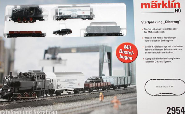 画像1: 鉄道模型 メルクリン Marklin 29541 蒸気機関車 貨物列車 スターターセット HOゲージ